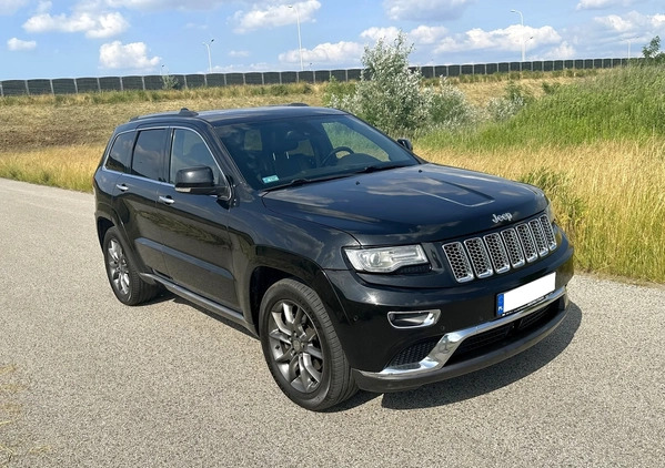 Jeep Grand Cherokee cena 92999 przebieg: 245000, rok produkcji 2013 z Czarna Woda małe 67